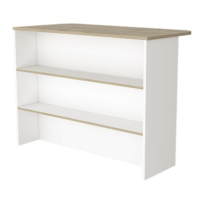 NicBex 3 Drawers Kitchen Island Cart with 1 Flexible Cabinet and 2 Shelves,Kitchen Island with Storage,Island Table for Kitchen