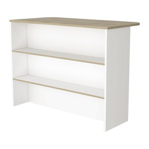 NicBex 3 Drawers Kitchen Island Cart with 1 Flexible Cabinet and 2 Shelves,Kitchen Island with Storage,Island Table for Kitchen - 1 of 4