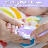 Baby Nail Trimmer, 6 in 1 Baby Nail Clippers, Nail File Grooming Kit for Baby, Toddler and Adults - 2 of 4
