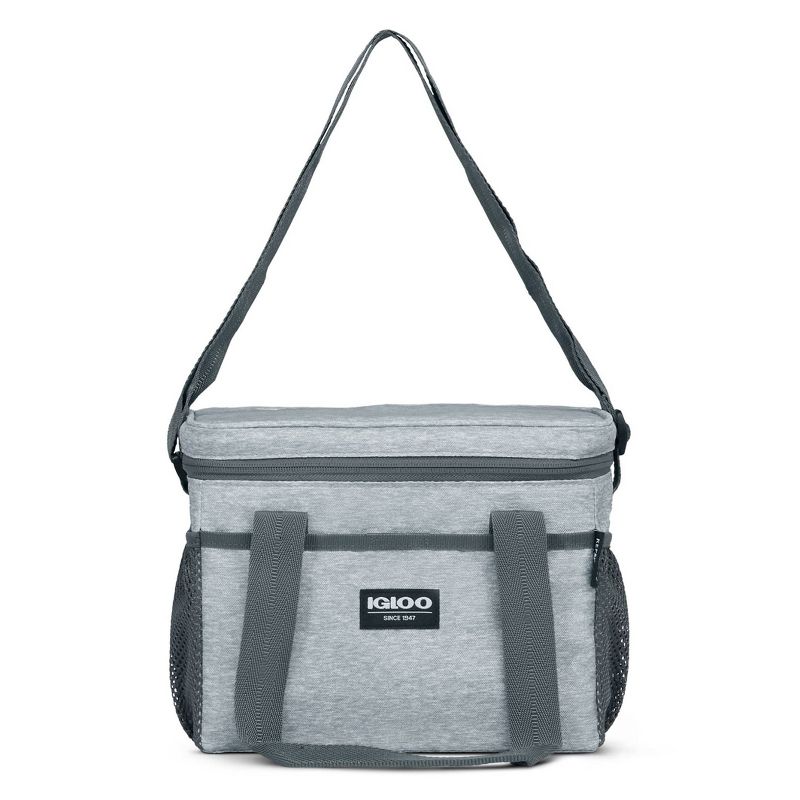 Igloo Lunch+ Cube 12 Lunch Tote with Pack Ins - Gray, 6 of 12