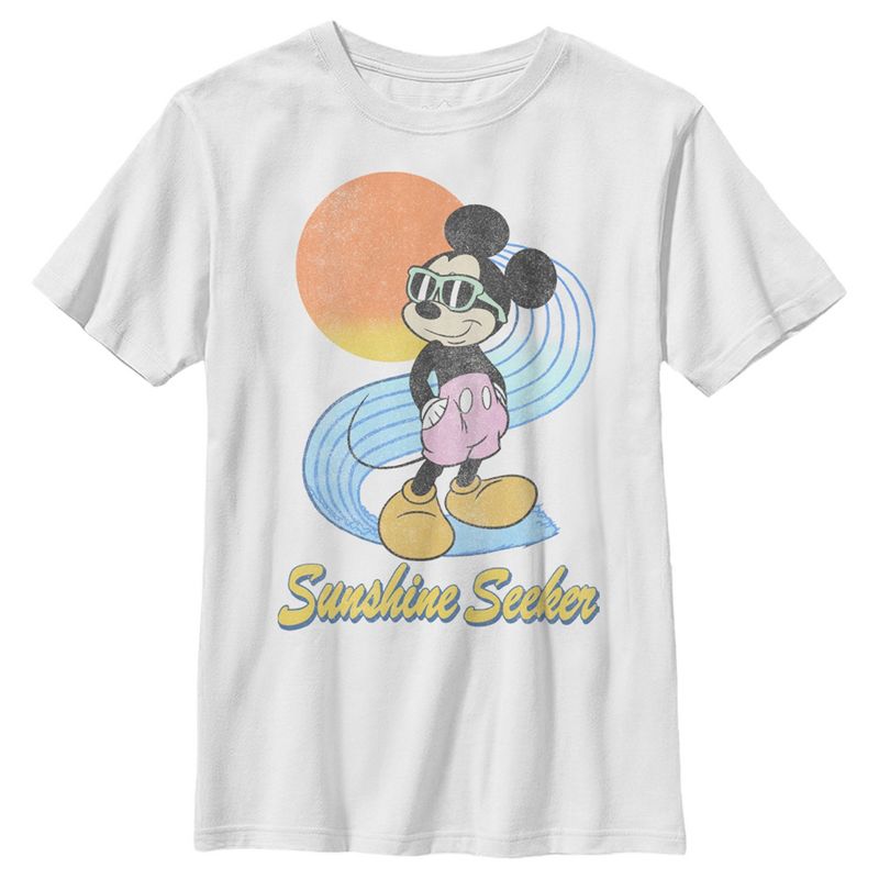 Boy's Mickey & Friends Sunshine Seeker T-Shirt, 1 of 5
