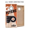 NHL Philadelphia Flyers 2'x4' Wood Toss Game Set - 3 of 4