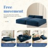 Kumasinova Minimalist 72" Oversized Modular Sofa, Right-handed Face, Foam-Filled Sofa Bed, Free Combination, No Assembly Required - 3 of 4