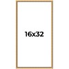 PosterPalooza | Panoramic Classic Modern Gold Frame - UV Acrylic, Foam Board Backing, Hanging Hardware - 2 of 4