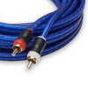 PowerBass ARCA-12 - 12 Feet Twisted Pair RCA Cable - 2 of 2
