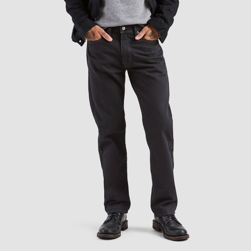 Levi's® Men's 505™ Regular Fit Straight Jeans, 1 of 6