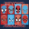 Men's Spider-Man: Beyond Amazing Mask Squares T-Shirt - 2 of 4