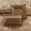 Gracie Mills Pruitt 24-Piece Jacquard Paisley Room-in-a-Bag Set - 2 of 4