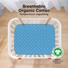 KeaBabies Mini Crib Sheets for Baby Girls, Boys, 2-Pack Soothe Pack and Play Sheets Fitted, Organic Pack N Play Mattress Sheet - 2 of 4