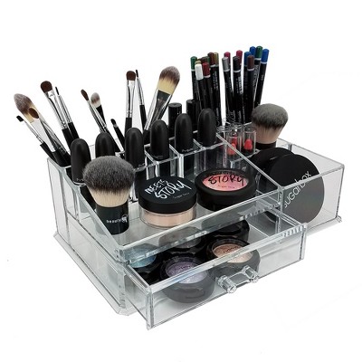 OnDisplay Vivian Deluxe Acrylic Cosmetic/Jewelry Organization Tray