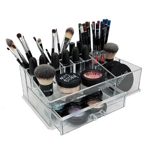 OnDisplay Vivian Deluxe Acrylic Cosmetic/Jewelry Organization Tray - 1 of 4
