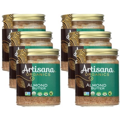Artisana Organics Almond Butter - Case of 6/8 oz