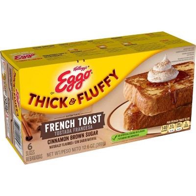 Eggo Frozen Thick & Fluffy Cinnamon Brown Sugar French Toast - 12.6oz