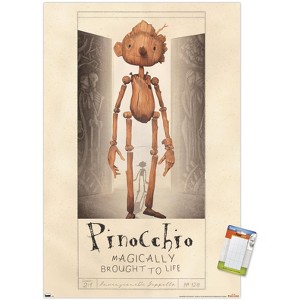 Trends International Netflix Guillermo Del Toro's Pinocchio - Pinocchio Unframed Wall Poster Prints - 1 of 4