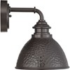 Progress Lighting Englewood 1-Light Small Wall Lantern, Antique Bronze, Metallic Copper Shade, Wet Rated, Farmhouse Style - 2 of 4