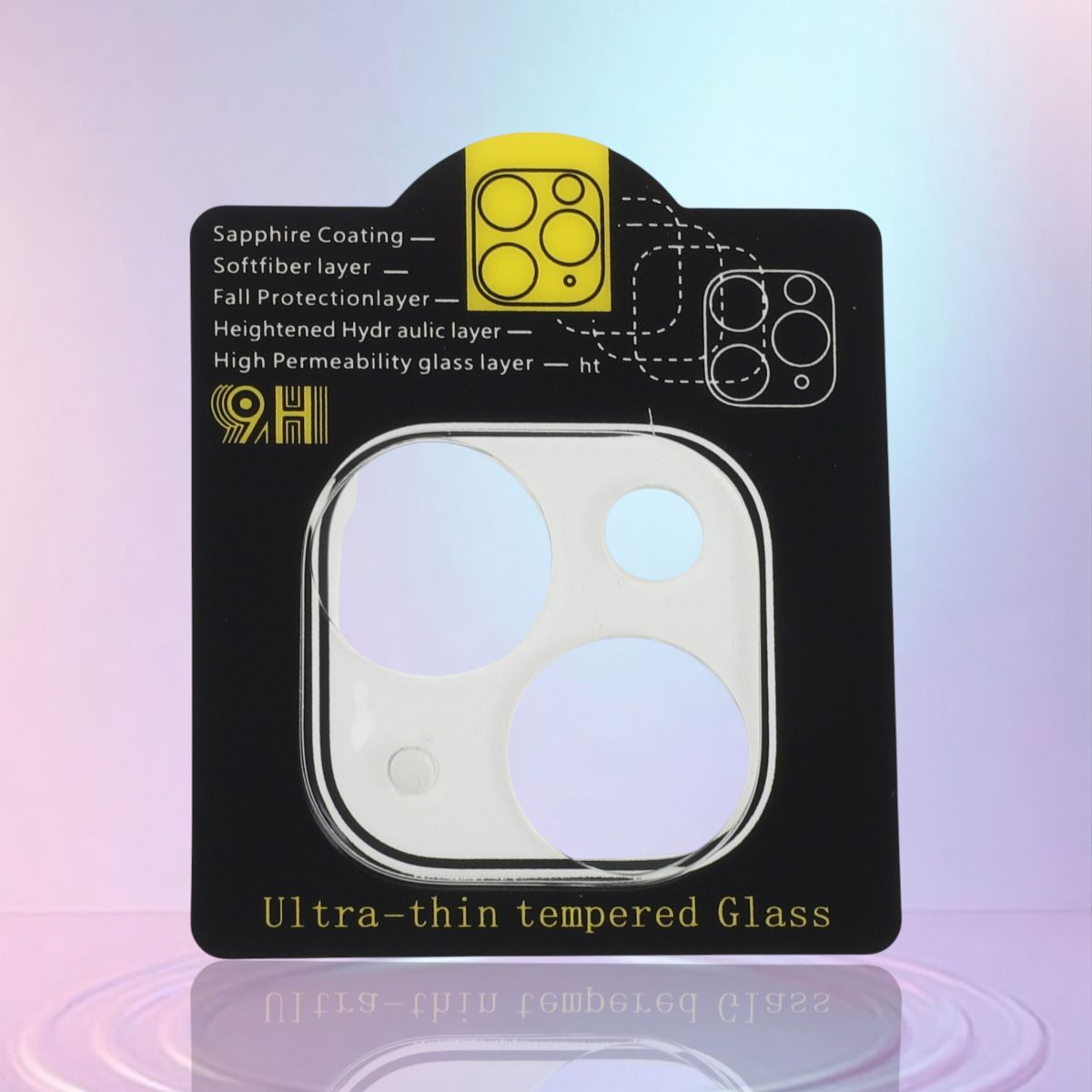 Unique Bargains Camera Protector Glass Clear 1Pc - thumbnail 4
