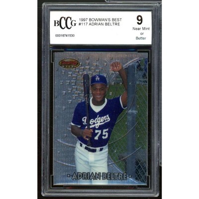 Adrian Beltre Rookie Card 1997 Bowman's Best #117 BCCG 9 Near Mint+