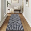 Indoor Outdoor Farmhouse Area Rugs for Backyard Deck Patio, Plush Thick Low Pile Throw Carpet for Bedroom Living Room Dining Room - 3 of 4