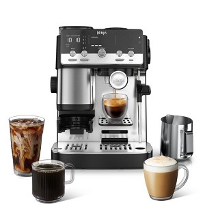 Ninja Luxe Cafe Mini Espresso Maker with Grinder, Scale, Tamper