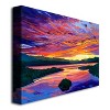 Trademark Fine Art -David Lloyd Glover 'Paint Brush Sky' Canvas Art - 2 of 2