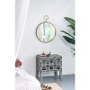 VYNXARIA Decorative Wall Mirrors - 26x32 Inch Gold Circle Mirror for Living Room, Entryway, and Office - 3 of 4