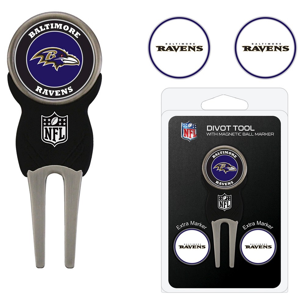 UPC 637556302458 product image for Baltimore Ravens NFL Team Golf Divot Tool Pack with Signature Tool | upcitemdb.com