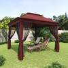 Yardsight 11 Ft. X 11 Ft. Pop Up Portable Gazebo With Mosquito Netting - 3 of 4