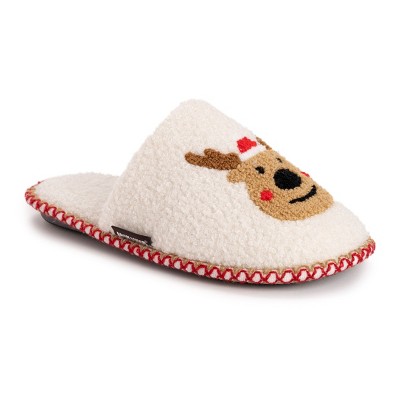 MUK LUKS Women's Punch Needle Scuff Slipper