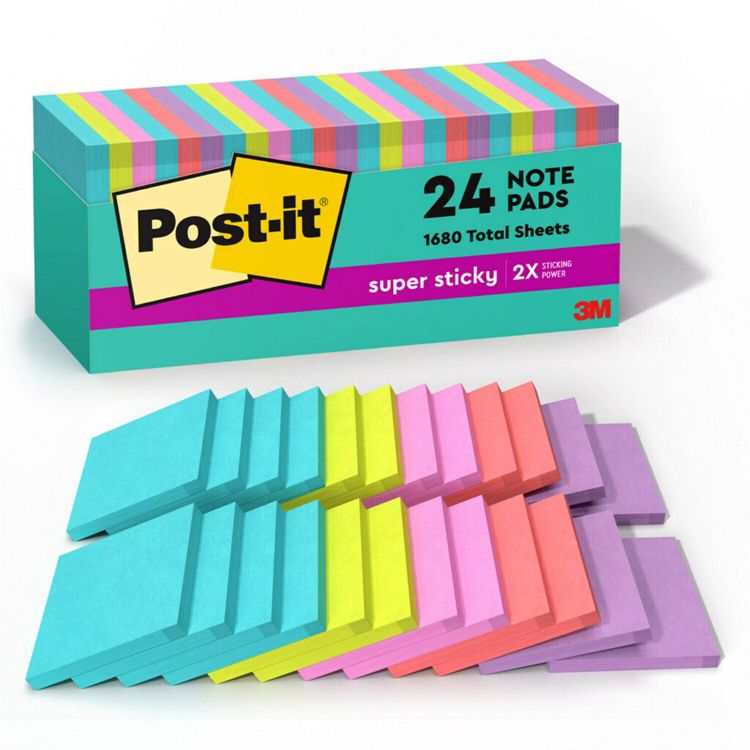 Post-it 24pk Miami, 1 of 12