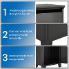 COZONY Lockable Package Delivery Box, Anti-Theft Waterproof Parcel Drop Box for Porch Fence Curbside - 3 of 4