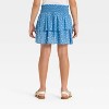 Girls' Floral Woven Skort - Cat & Jack&#8482 - 2 of 3