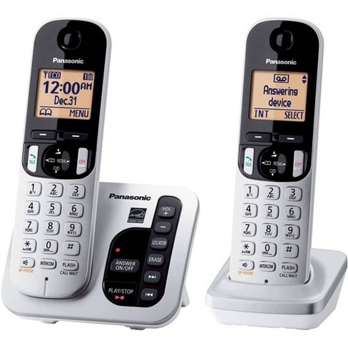 Panasonic Cordless Phone System with Digital Answering Machine, KX