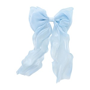 Unique Bargains Women's Cute Bow Hair Pins 10.24"x6.69"x0.79" 1 Pc - 1 of 3