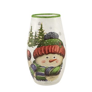 Stony Creek 7.25 In Jolly Snowman Pre-Lit Med Electric Windy Winter Snow Novelty Sculpture Lights - 1 of 3