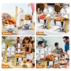 ROVSUN 5QT 4 Pack Round Chafing Dishes for Buffet with Lid Holder for Party Wedding - 3 of 4