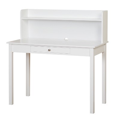 Foster Desk with Hutch White - Buylateral