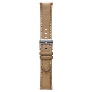 Pininfarina Watch Strap - Genuine Italian Leather 22mm Band for Pininfarina Hybrid Smart Watch - Beige with Steel Buckle - 1 of 1