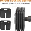 Naysaye Dumbbell Set of 2 50LB Adjustable Pair 9 in1 Free Weights with Quick Lock for Home Gym, Silver, 17.71"*10.62"*10.62" - 4 of 4