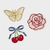 Butterfly Rose Cherry Patch Set 3pc - Universal Thread™ Multicolor - 2 of 2