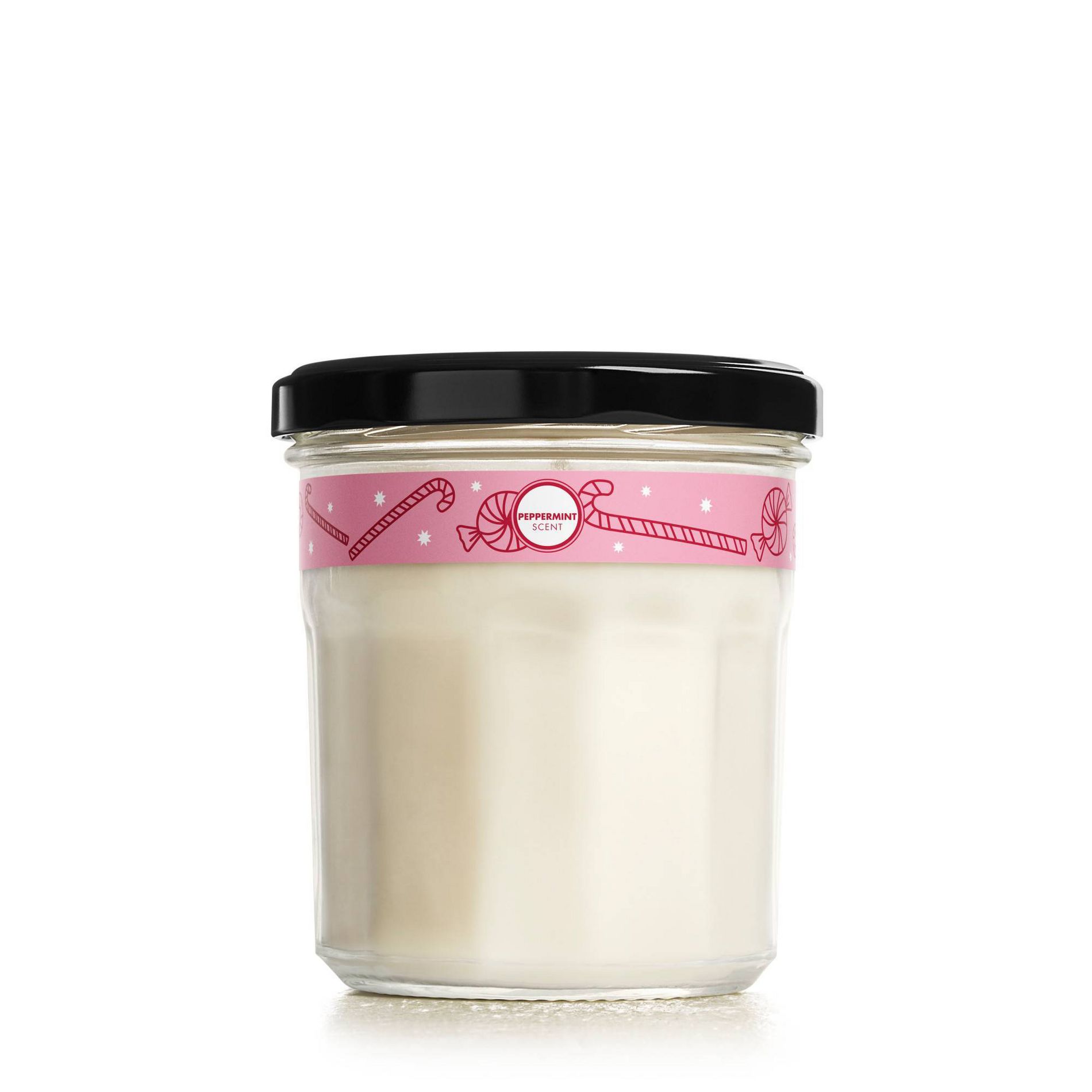 Mrs. Meyer's Clean Day Holiday Large Jar Candle - Peppermint - 7.2oz