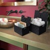 Sorbus 3 Piece Decorative Stackable Woven Basket with Lid and Built-in Carry Handles - Great for Storage and Organization - 4 of 4