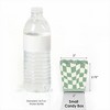 Big Dot of Happiness Sage Green Checkered Party - Party Mini Favor Boxes - Treat Candy Boxes - Set of 12 - 3 of 4