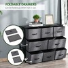 Maliang 3-Tier Dresser with 8-Drawer, Storage Tower Organizer Unit with Steel Frame for Bedroom, Hallway - 4 of 4