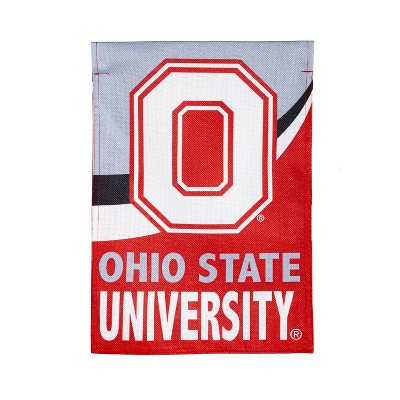 Flag, DS New Burlap, Garden, Ohio State University