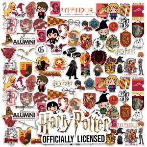 Harry Potter Gryffindor Theme Vinyl Large Deluxe Stickers Variety Pack - 1 of 4