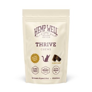 Hemp Well Thrive Cat Soft Chews for Everyday Health - 60 ct. - 1 of 4