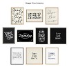 Kate & Laurel All Things Decor 22"x22" Love You More Flinen Framed Canvas by Maggie Price of Hunt and Gather Goods Natural - 4 of 4
