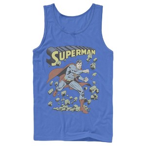Men's Superman Hero Smash Barriers Tank Top - 1 of 3