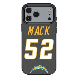 NFL Los Angeles Chargers Players Game Tactic MagSafe Compatible Cell Phone Case for Apple iPhone 17 Series - 1 of 4