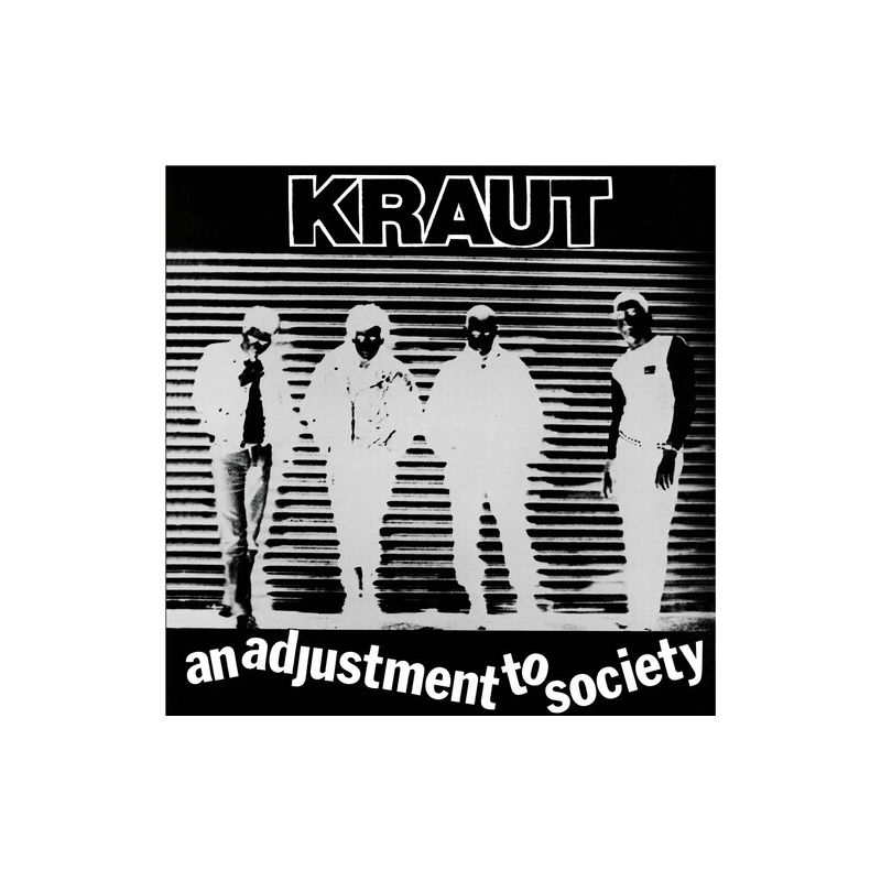 Kraut - An Adjustment To Society - Black/white Splatter (Vinyl), 1 of 2